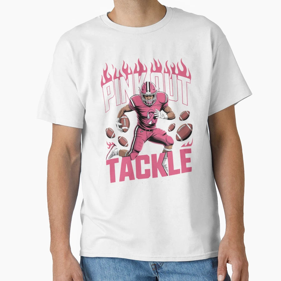 Breast Cancer Awareness Support T-Shirt - Minimalist Print for Adults - T-Shirt, Sweatshirt, Hoodie