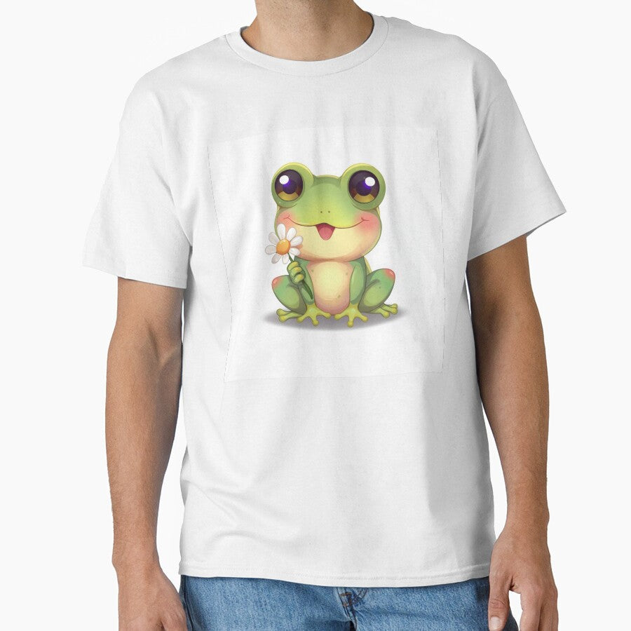 KAWAII FROG STICKER by Graylay1589 - Adult & Kids T-Shirts, Sweatshirts & Hoodies apparel design preview 1