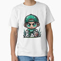 Angry Football Player T-Shirt - Graphic Print Unisex - T-Shirt, Sweatshirt, Hoodie