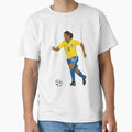 Ronaldinho Brazil Action T-Shirt - Aesthetic Graphic for Adults - T-Shirt, Sweatshirt, Hoodie