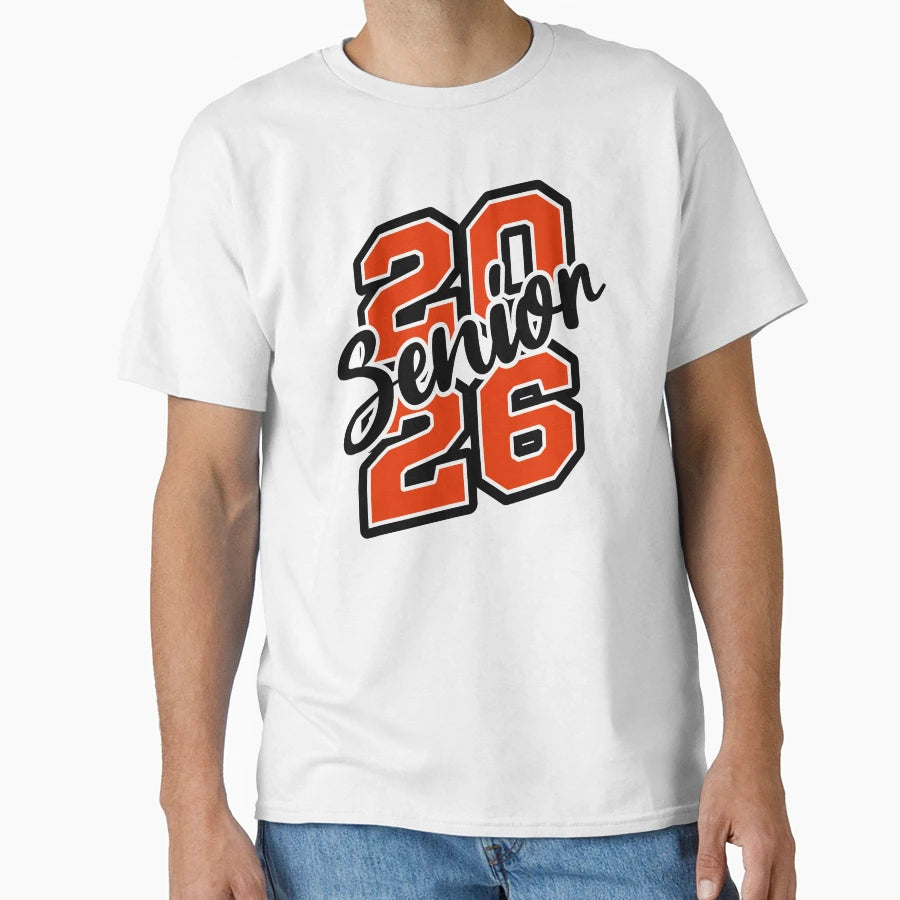 Senior Class 2026 Spooky Halloween T-Shirt - Trendy Graphic for Adults - T-Shirt, Sweatshirt, Hoodie