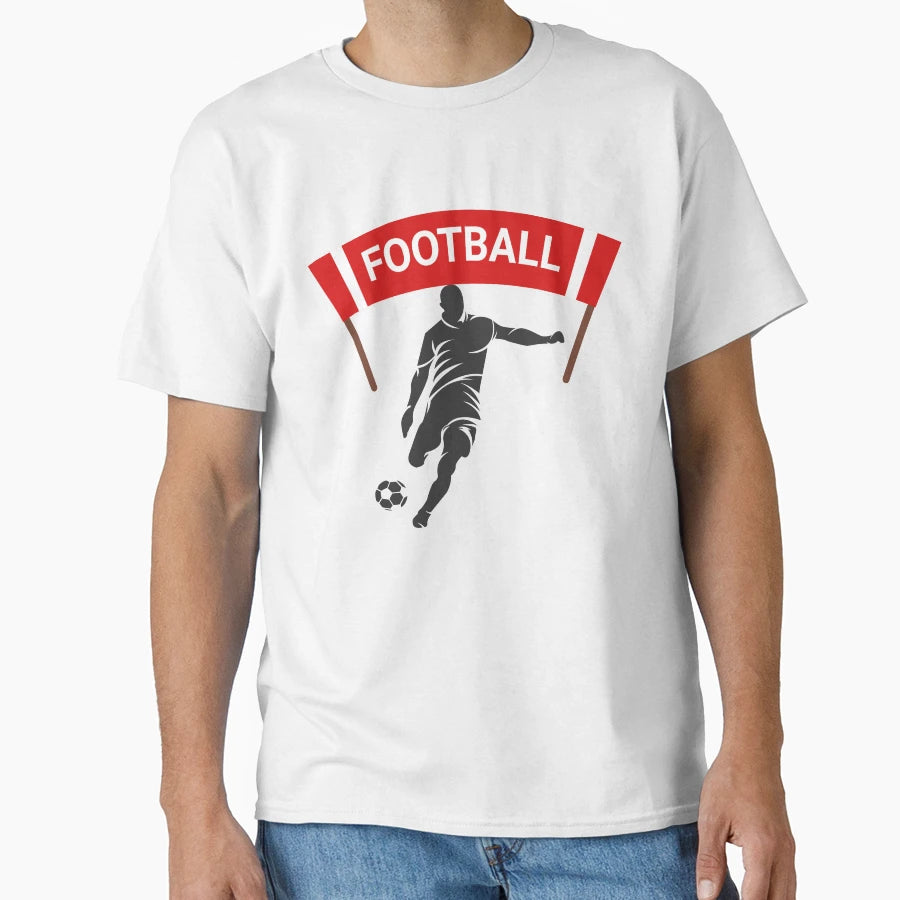 F Tbol Jugador En Movimiento T-Shirt - Fun Novelty Design for Adults - T-Shirt, Sweatshirt, Hoodie