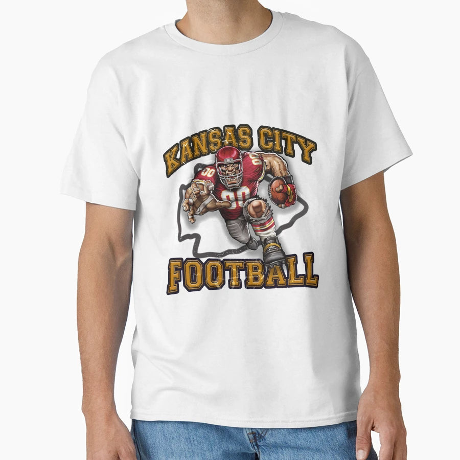 Kansas City Football T-Shirt - Casual Everyday Wear Men Women - T-Shirt, Sweatshirt, Hoodie