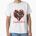 American Football Is My Valentine T-Shirt - Unique Graphic Unisex - T-Shirt, Sweatshirt, Hoodie