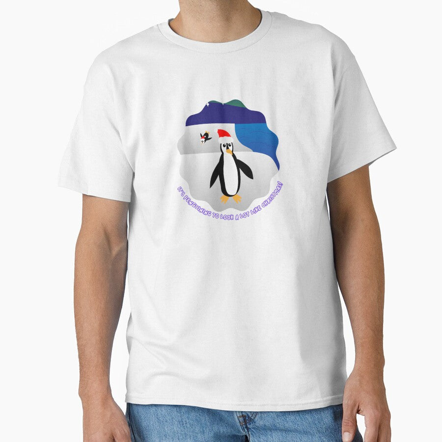 It's Penguining to look like Christmas by - Adult & Kids T-Shirts, Sweatshirts & Hoodies apparel design preview 1