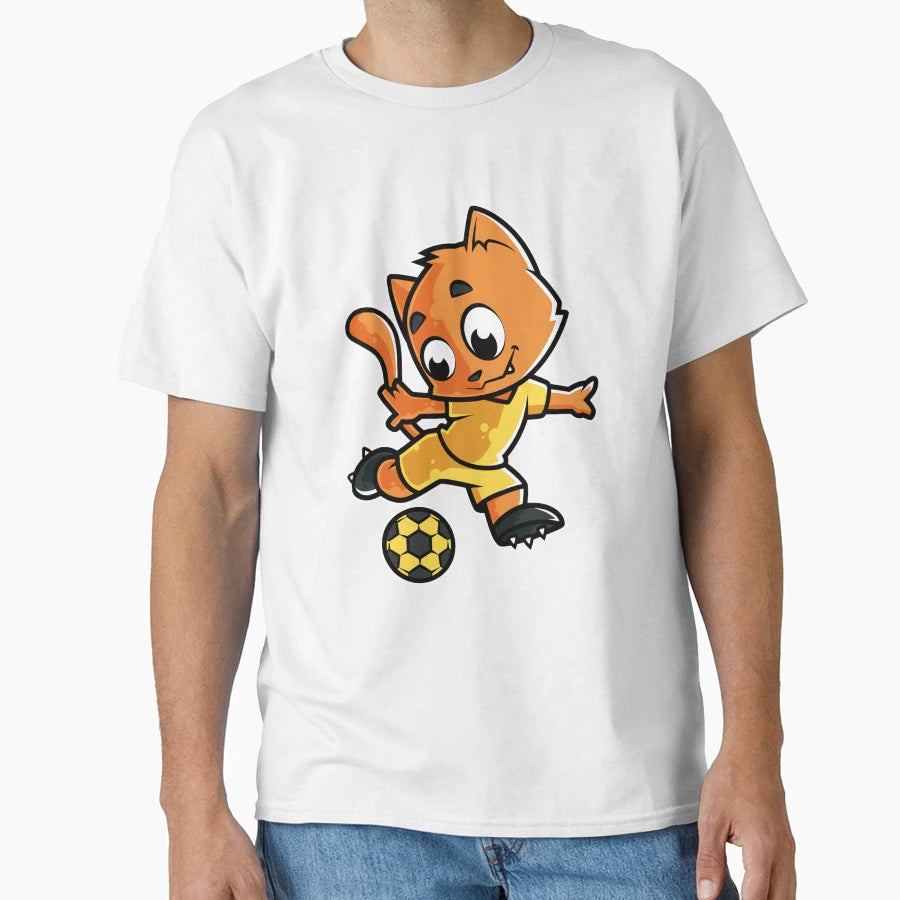 Cat Football Game Day Funny Team Sports T-Shirt - Unique Graphic Unisex - T-Shirt, Sweatshirt, Hoodie