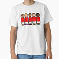 Soccer Football Wooden Peg Dolls T-Shirt - Casual Everyday Wear Men Women - T-Shirt, Sweatshirt, Hoodie