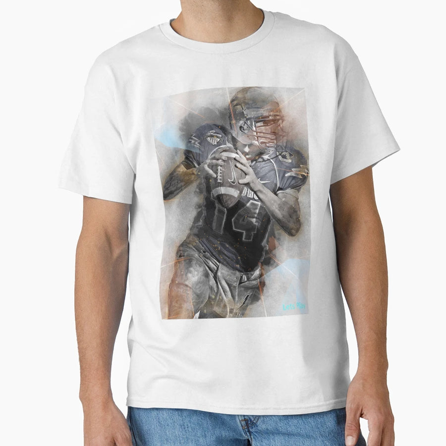 Love Football T-Shirt - Fun Novelty Design for Adults - T-Shirt, Sweatshirt, Hoodie