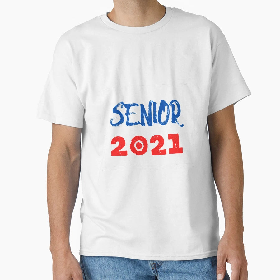 Senior 2021 Funny Masks T-Shirt - Fun Novelty Design Men Women - T-Shirt, Sweatshirt, Hoodie