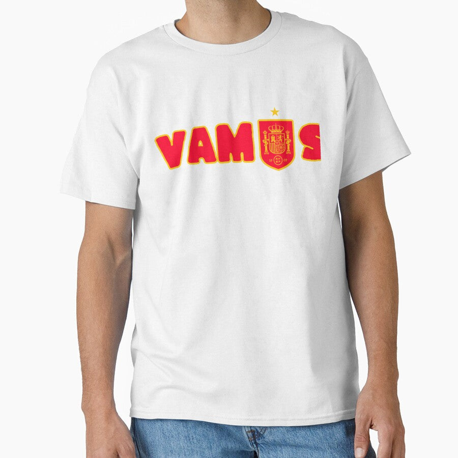 Spain football team vamos fan by scabsecrete - Adult & Kids T-Shirts, Sweatshirts & Hoodies apparel design preview 1