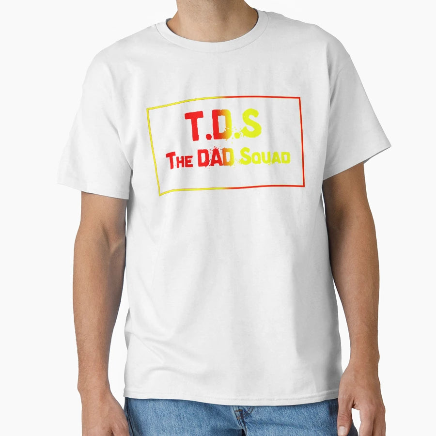 Dad Squad Logo V2 0 T-Shirt - Custom Art Print for Adults - T-Shirt, Sweatshirt, Hoodie
