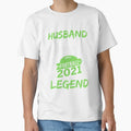 Husband Dad Fantasy Football Legend T-Shirt - Minimalist Print Unisex - T-Shirt, Sweatshirt, Hoodie