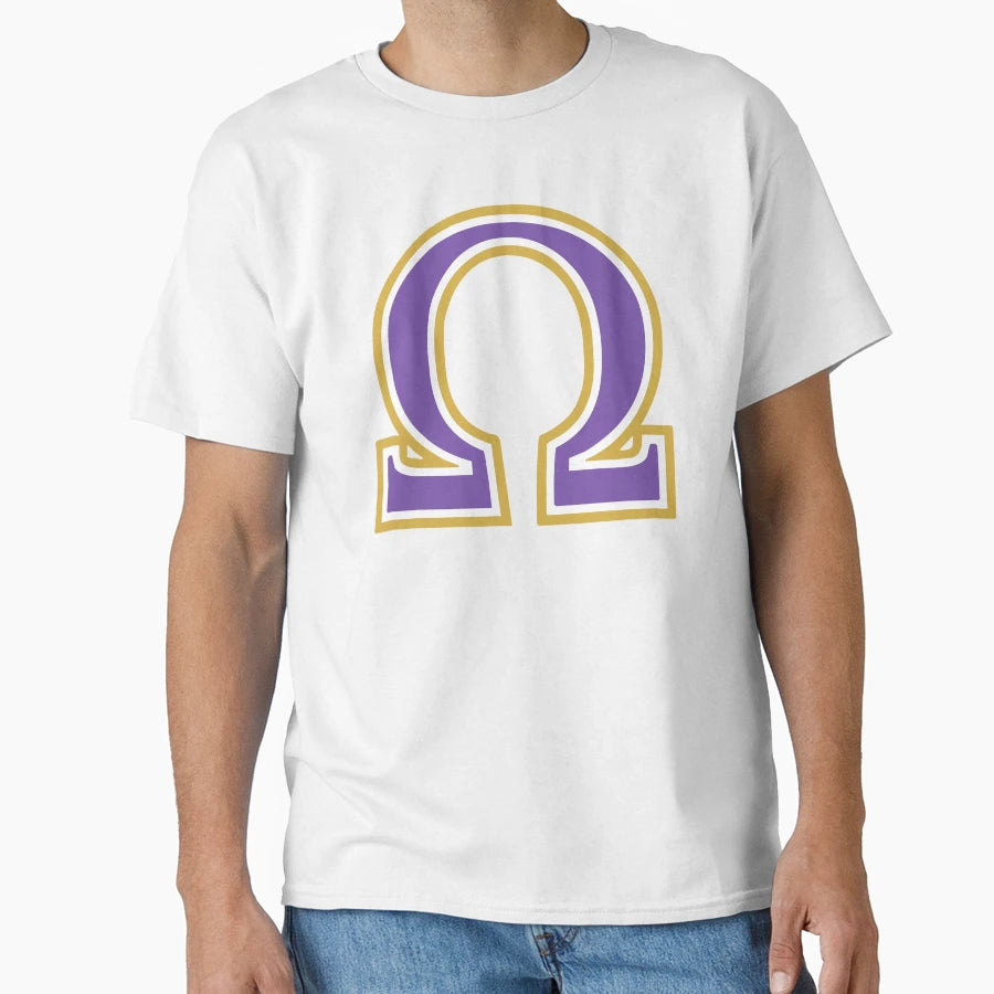Big Que Dawg Omega Royal Purple T-Shirt - Fun Novelty Design for Adults - T-Shirt, Sweatshirt, Hoodie