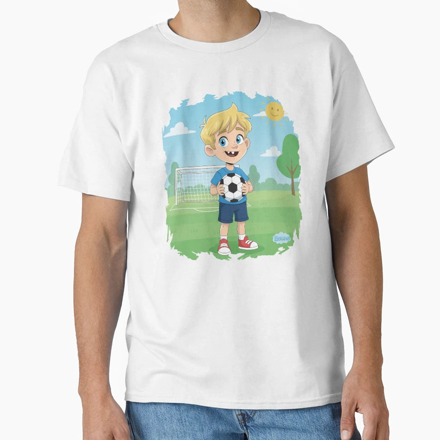 Soccer Star Football Sports Art T-Shirt - Casual Everyday Wear Unisex - T-Shirt, Sweatshirt, Hoodie