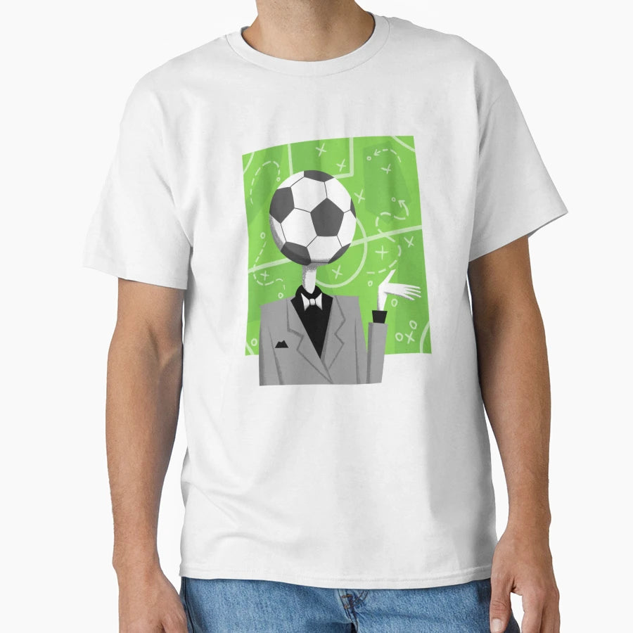Football Head T-Shirt - Novelty Apparel Unisex - T-Shirt, Sweatshirt, Hoodie