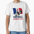 France Football Summer 2026 Rooster Fan Design by - Adult & Kids T-Shirts, Sweatshirts & Hoodies apparel design preview 1