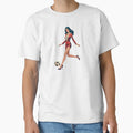 High Heels Soccer Star Pop Art Business T-Shirt - Graphic Print for Adults - T-Shirt, Sweatshirt, Hoodie