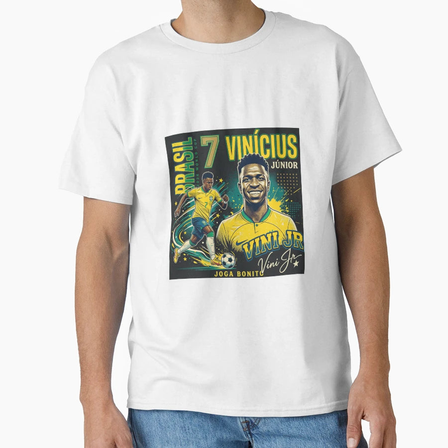 Vini Jr Brasil T-Shirt - Fun Novelty Design for Adults - T-Shirt, Sweatshirt, Hoodie