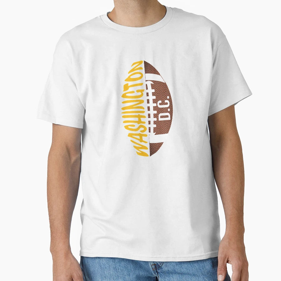 Washington Football Dc Sports Team T-Shirt - Aesthetic Graphic for Adults - T-Shirt, Sweatshirt, Hoodie