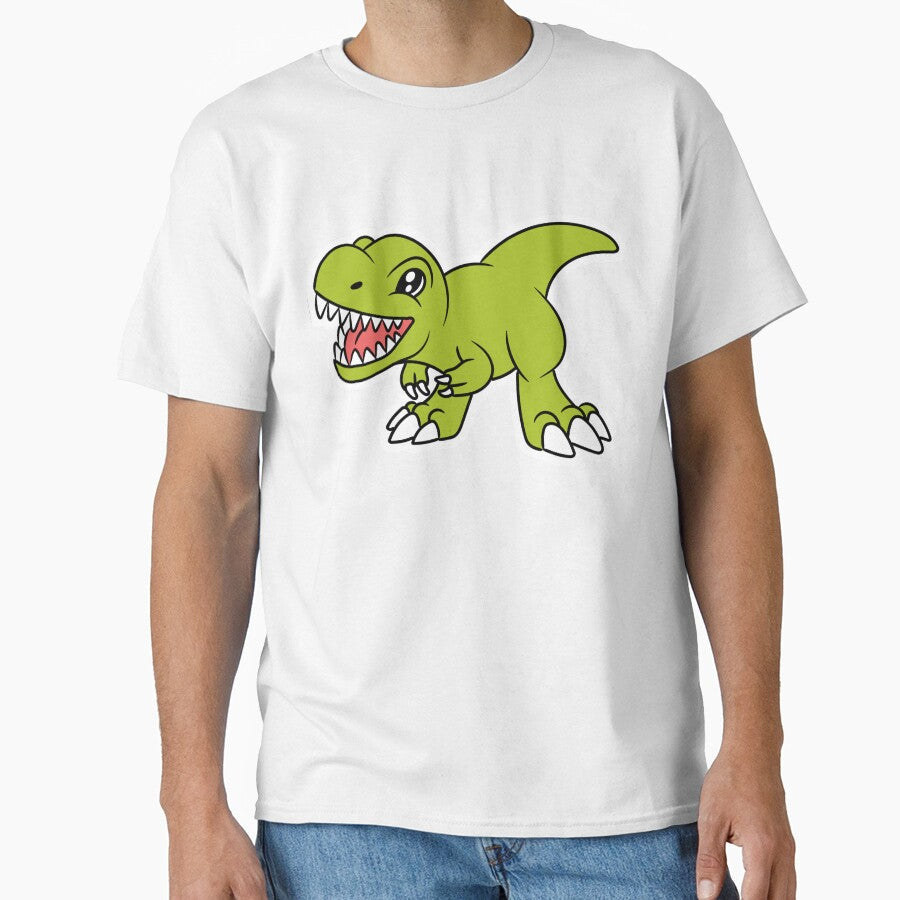 Kawaii t rex by Raymi03 - Adult & Kids T-Shirts, Sweatshirts & Hoodies apparel design preview 1