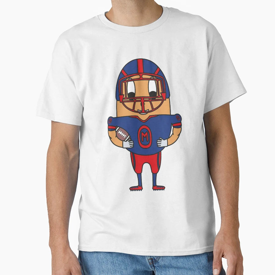 American Football Player Egg T-Shirt - Casual Everyday Wear for Adults - T-Shirt, Sweatshirt, Hoodie