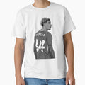 Hugo Ekitike Black And White Version T-Shirt - Aesthetic Graphic for Adults - T-Shirt, Sweatshirt, Hoodie