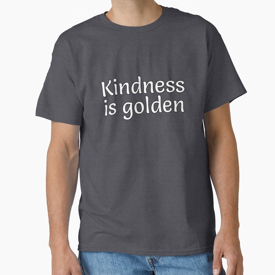 Kindness is golden by Inspirationmotivation - Adult & Kids T-Shirts, Sweatshirts & Hoodies apparel design preview 1
