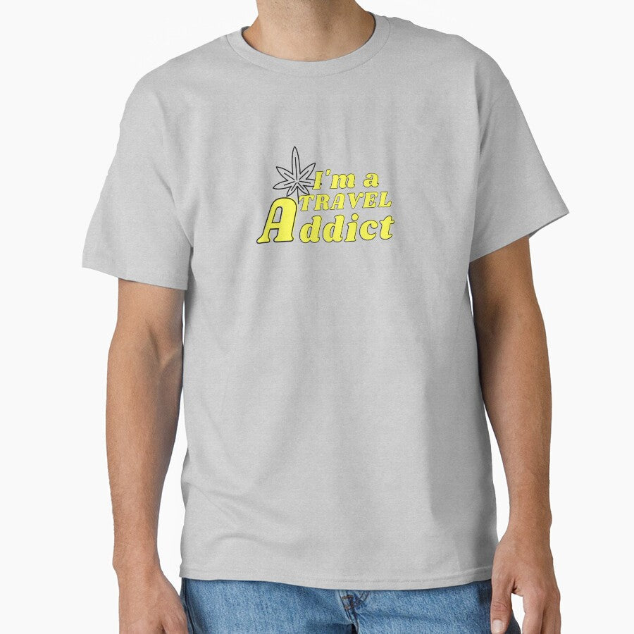 Travel Addict Big fan by BestOfTravel - Adult & Kids T-Shirts, Sweatshirts & Hoodies apparel design preview 1