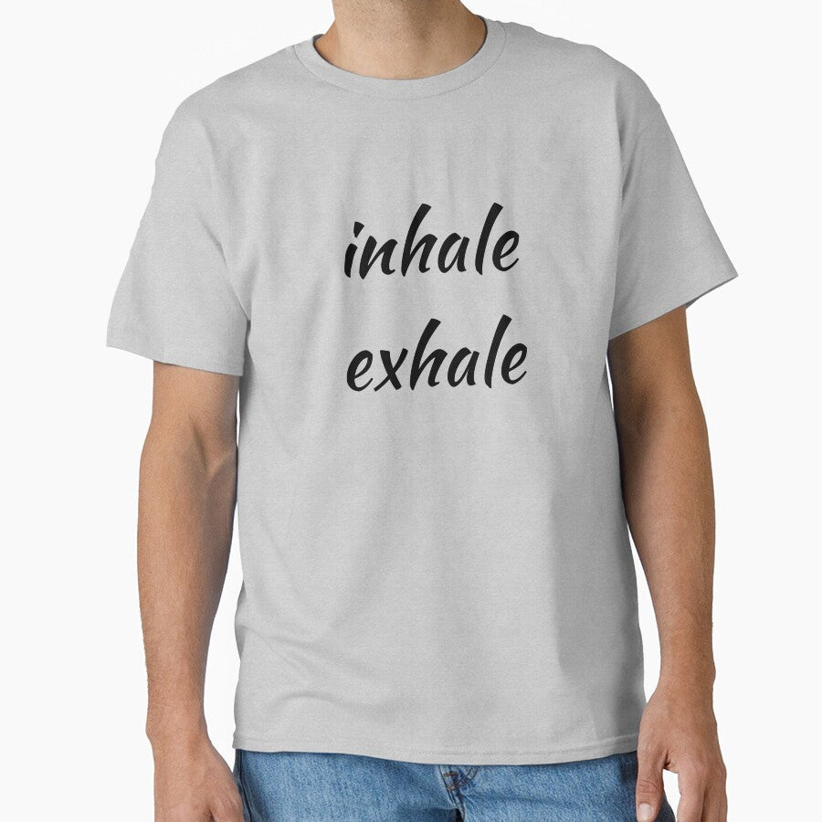 Funny Humor Exercises Gift For Women Men Inhale - Adult & Kids T-Shirts, Sweatshirts & Hoodies apparel design preview 1