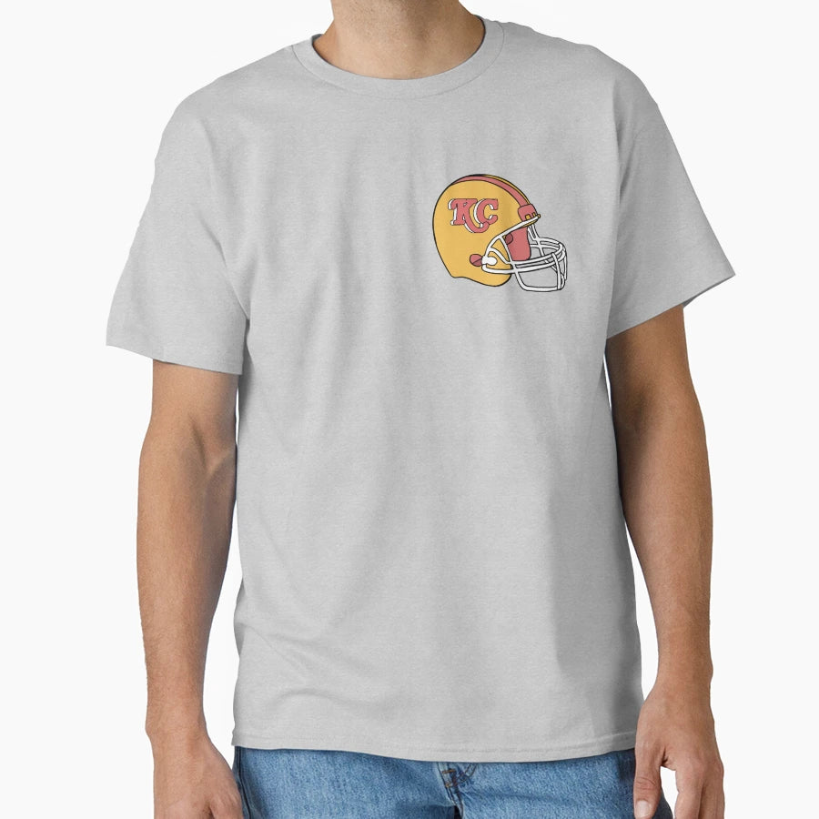 Chiefs Helmet T-Shirt - Graphic Print for Adults - T-Shirt, Sweatshirt, Hoodie