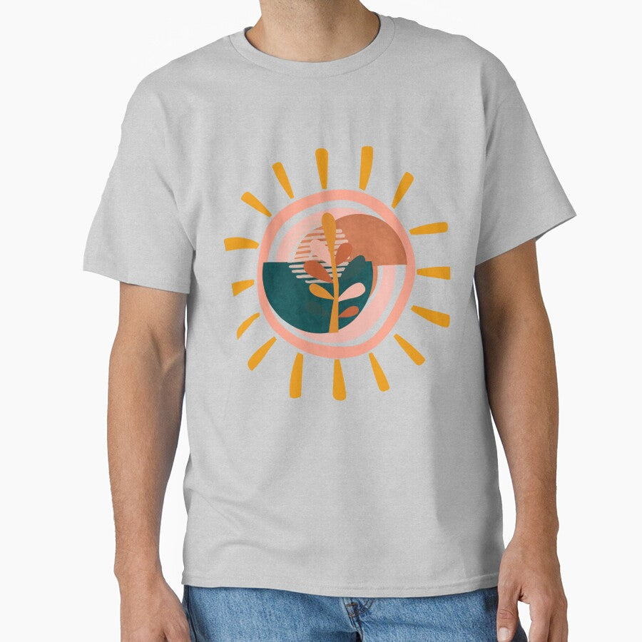 Boho Sun Aesthetic by MarcelooArt - Adult & Kids T-Shirts, Sweatshirts & Hoodies apparel design preview 1