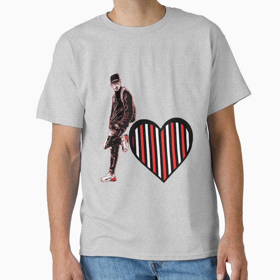I Love You Large Heart T-Shirt - Casual Everyday Wear Unisex - T-Shirt, Sweatshirt, Hoodie