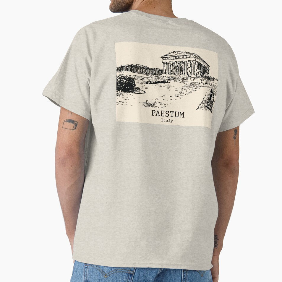 Paestum Italy by Lakeric Cityscapes - Adult & Kids T-Shirts, Sweatshirts & Hoodies apparel design preview 1
