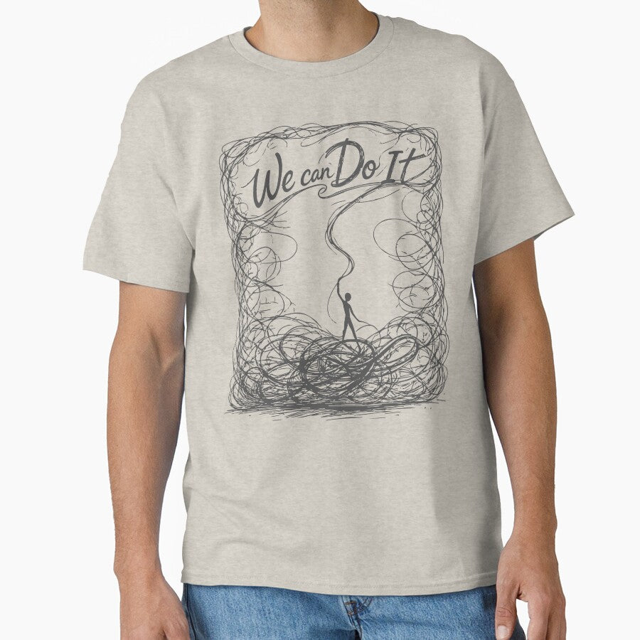 We can do it in the midst of chaos by BelievingCreate - Adult & Kids T-Shirts, Sweatshirts & Hoodies apparel design preview 1
