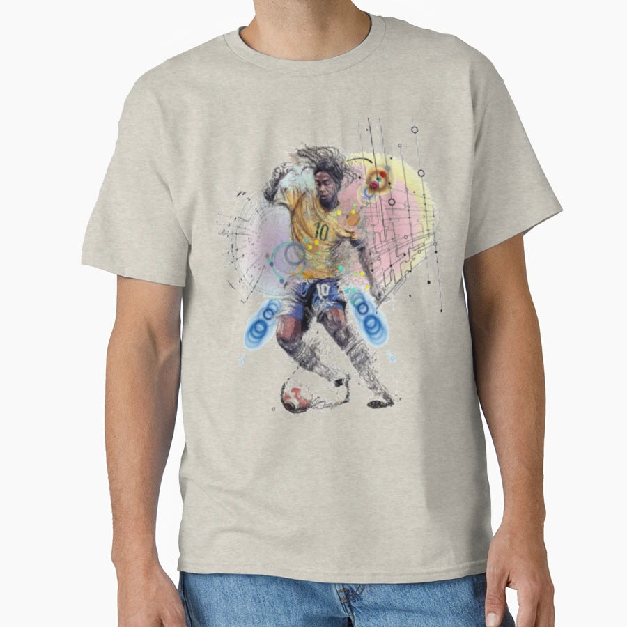 Football Ronaldin Playmaker T-Shirt - Fun Novelty Design Men Women - T-Shirt, Sweatshirt, Hoodie