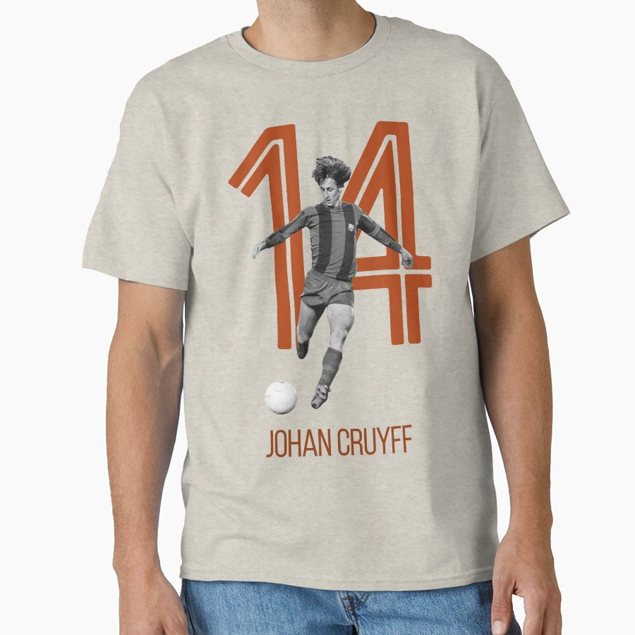 Johan Cruyff T-Shirt - Aesthetic Graphic Men Women - T-Shirt, Sweatshirt, Hoodie