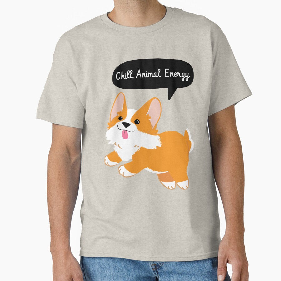 Chill Animal Energy by SarcasticTeez - Adult & Kids T-Shirts, Sweatshirts & Hoodies apparel design preview 1