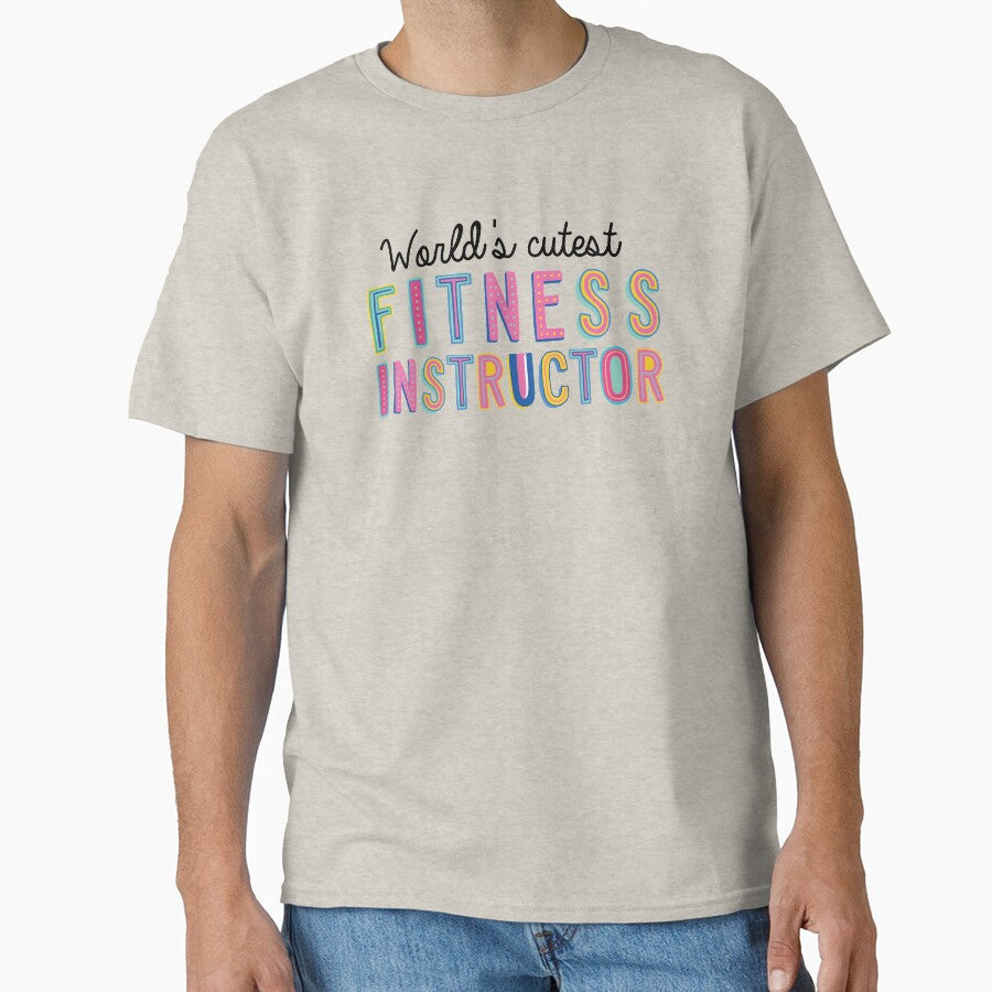 Fitness Instructor Gifts World's cutest by - Adult & Kids T-Shirts, Sweatshirts & Hoodies apparel design preview 1