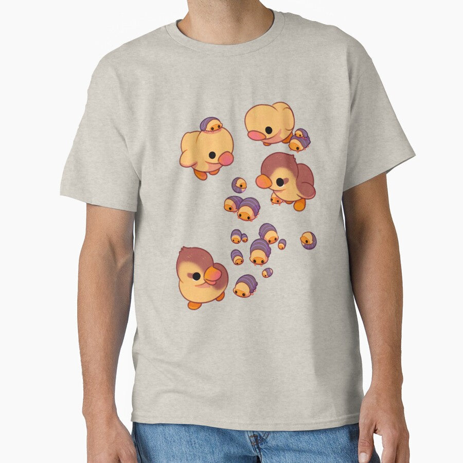 Ducklings and isopods by pikaole - Adult & Kids T-Shirts, Sweatshirts & Hoodies apparel design preview 1