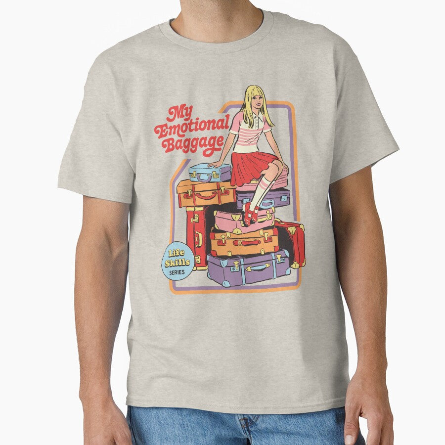 My Emotional Baggage by Steven Rhodes - Adult & Kids T-Shirts, Sweatshirts & Hoodies apparel design preview 1