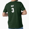 Number 3 Back T-Shirt - Graphic Print Unisex - T-Shirt, Sweatshirt, Hoodie
