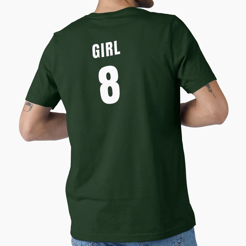 Number 8 Back T-Shirt - Casual Everyday Wear Unisex - T-Shirt, Sweatshirt, Hoodie