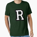 Letter R Two Color T-Shirt - Novelty Apparel Unisex - T-Shirt, Sweatshirt, Hoodie