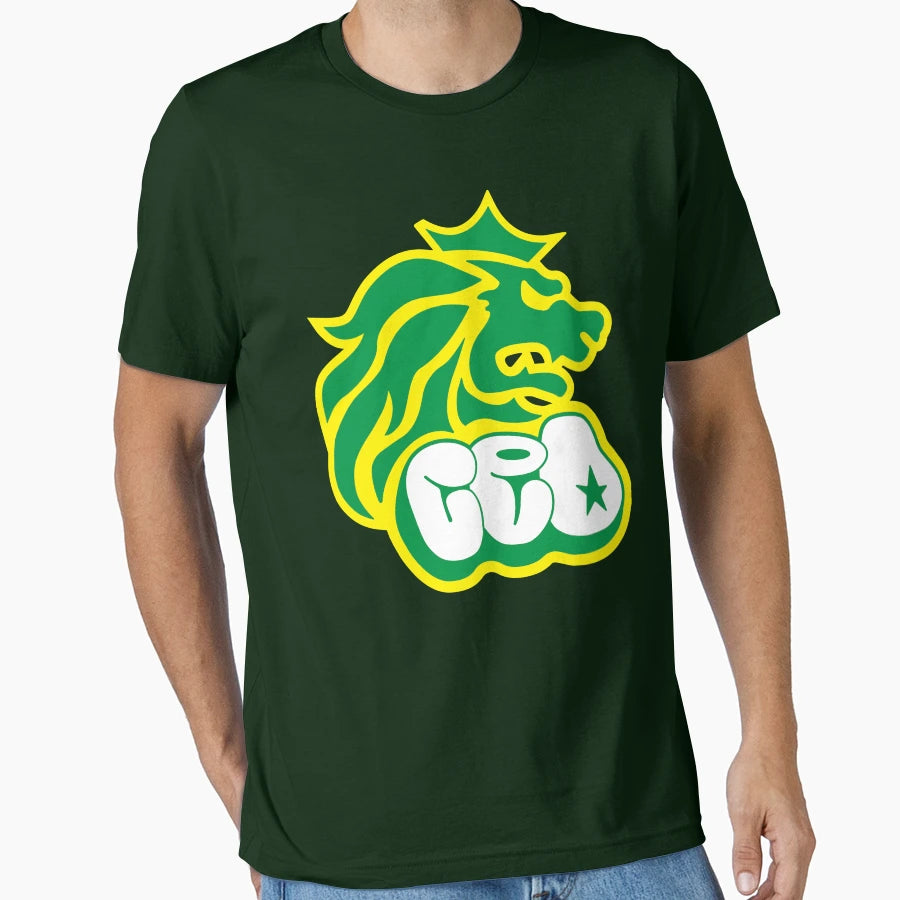 Green Lion T-Shirt - Novelty Apparel Unisex - T-Shirt, Sweatshirt, Hoodie