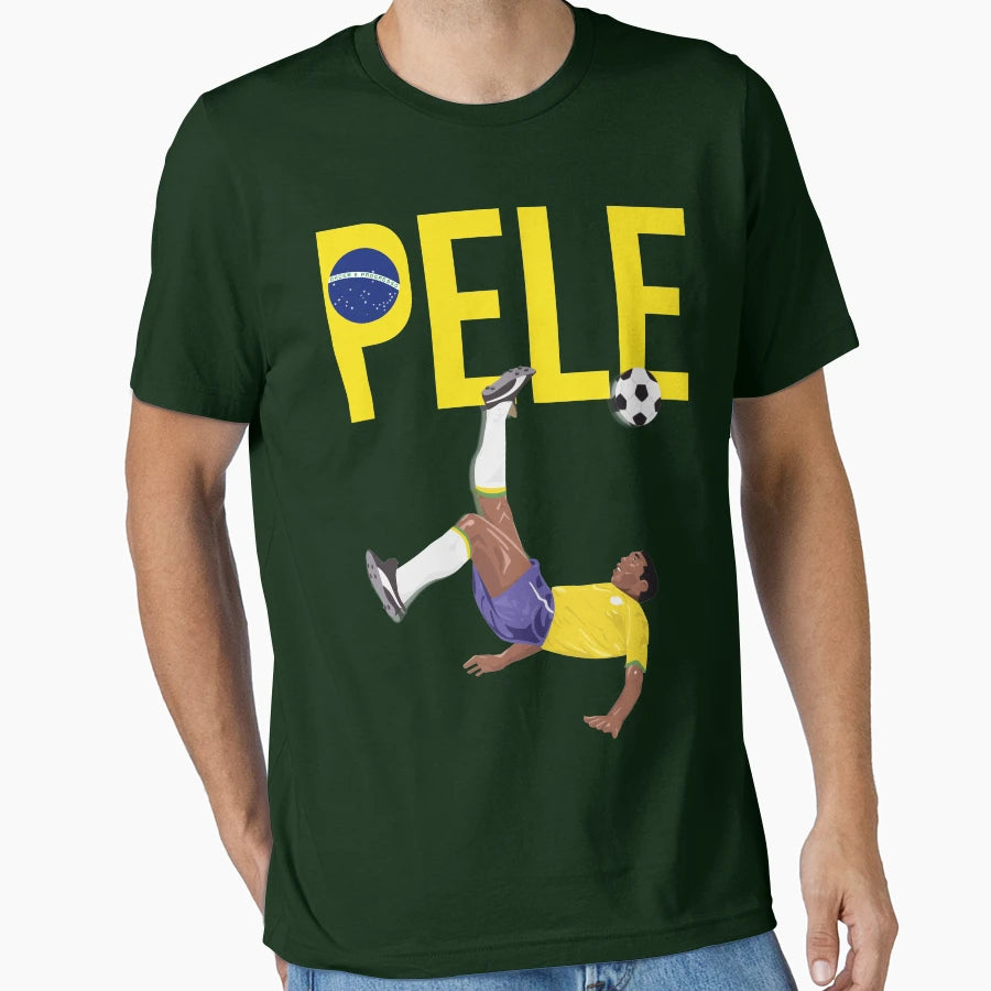 Bicycle Kick Pele Soccer Football T-Shirt - Streetwear Style Men Women - T-Shirt, Sweatshirt, Hoodie