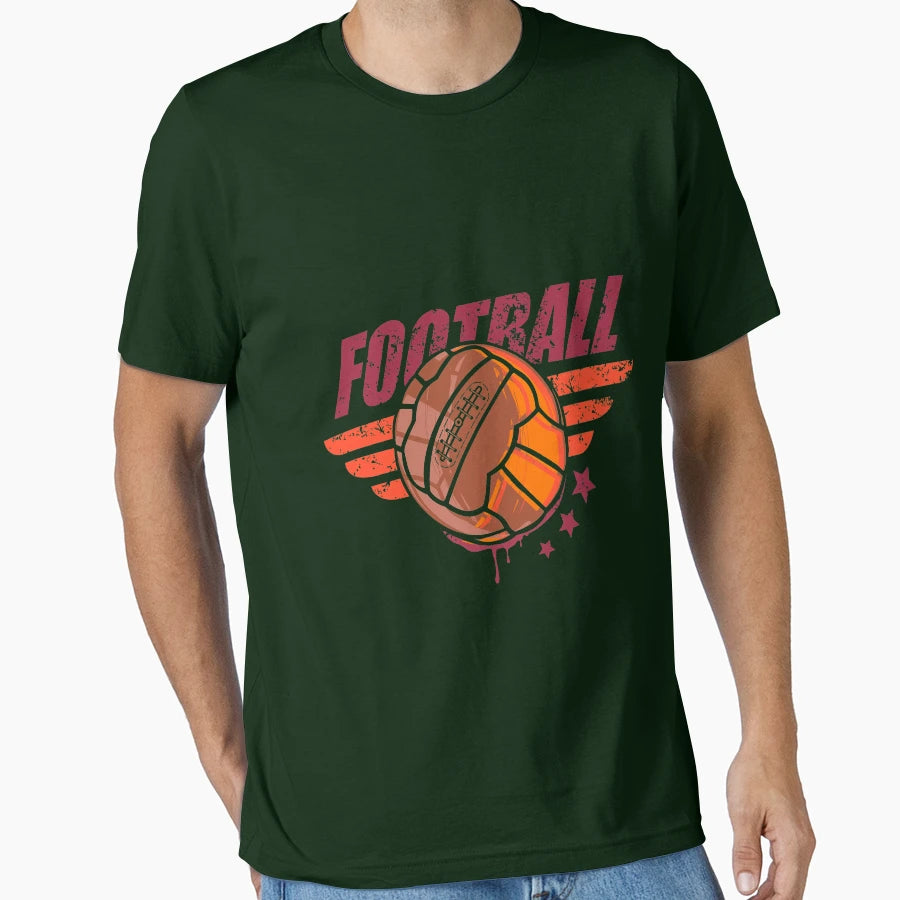 Football Fan Great T-Shirt - Casual Everyday Wear Men Women - T-Shirt, Sweatshirt, Hoodie