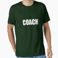 Coach Halloween Costume Party T-Shirt - Fun Novelty Design for Adults - T-Shirt, Sweatshirt, Hoodie