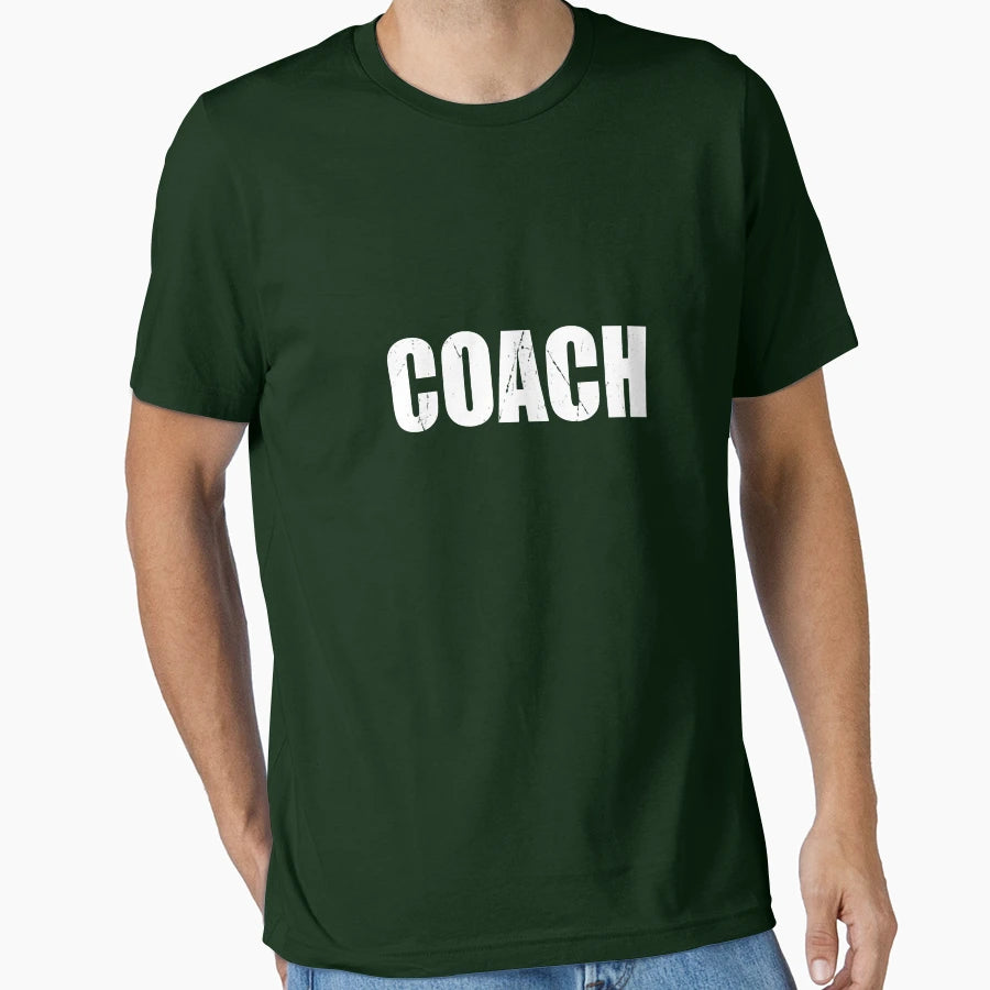 Coach Halloween Costume Party T-Shirt - Fun Novelty Design for Adults - T-Shirt, Sweatshirt, Hoodie