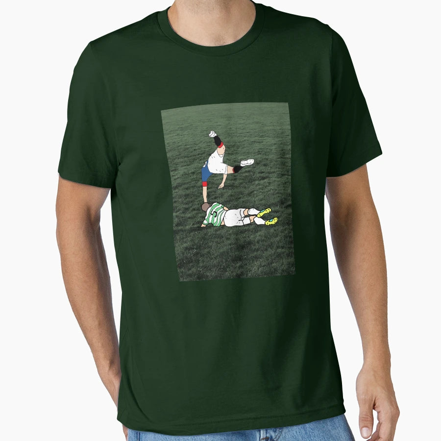 Firm Tackle Celtic Fc Fans T-Shirt - Custom Art Print Unisex - T-Shirt, Sweatshirt, Hoodie