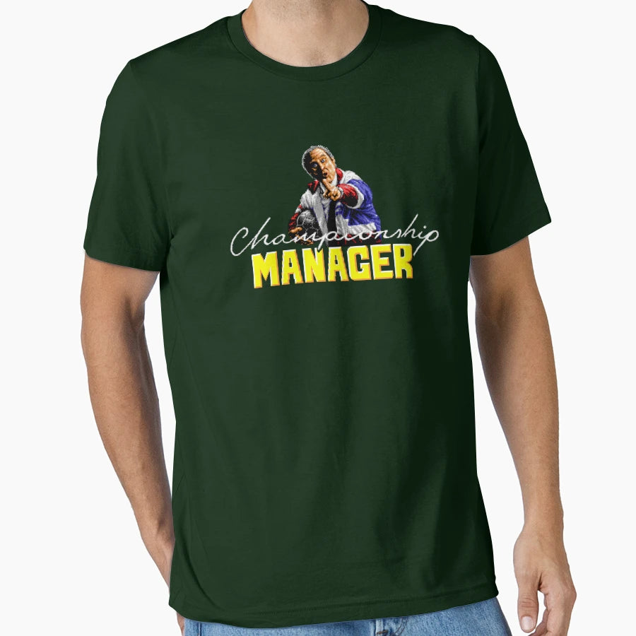 Championship Manager T-Shirt - Aesthetic Graphic Men Women - T-Shirt, Sweatshirt, Hoodie